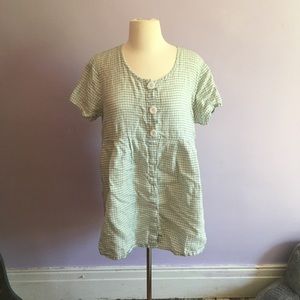 Flax S Short Sleeve Top/ Dress